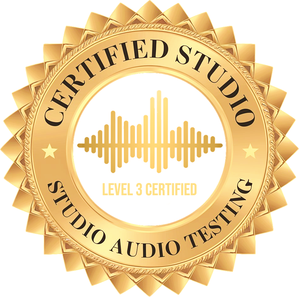 Level 3 Certified Studio certificate